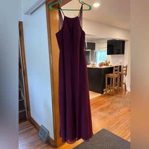 Azazie Cabernet Ginger bridesmaid dress
